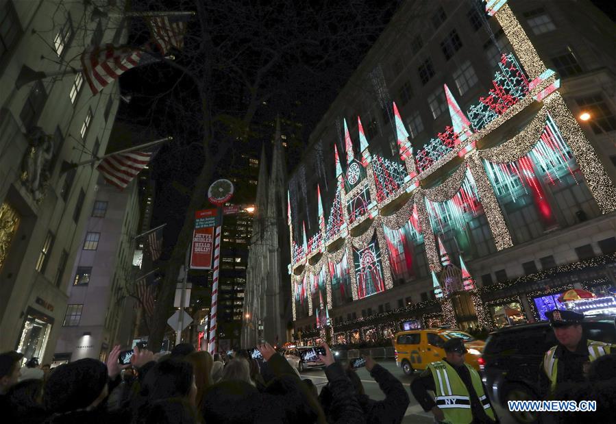 U.S.-NEW YORK-CHRISTMAS