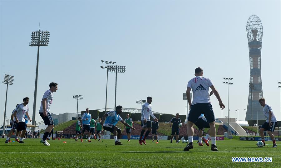 (SP)QATAR-DOHA-SOCCER-BAYERN MUNICH-TRAINING