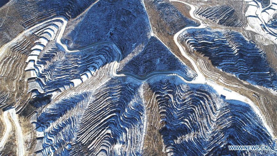 CHINA-HEBEI-TERRACE-SNOW(CN)