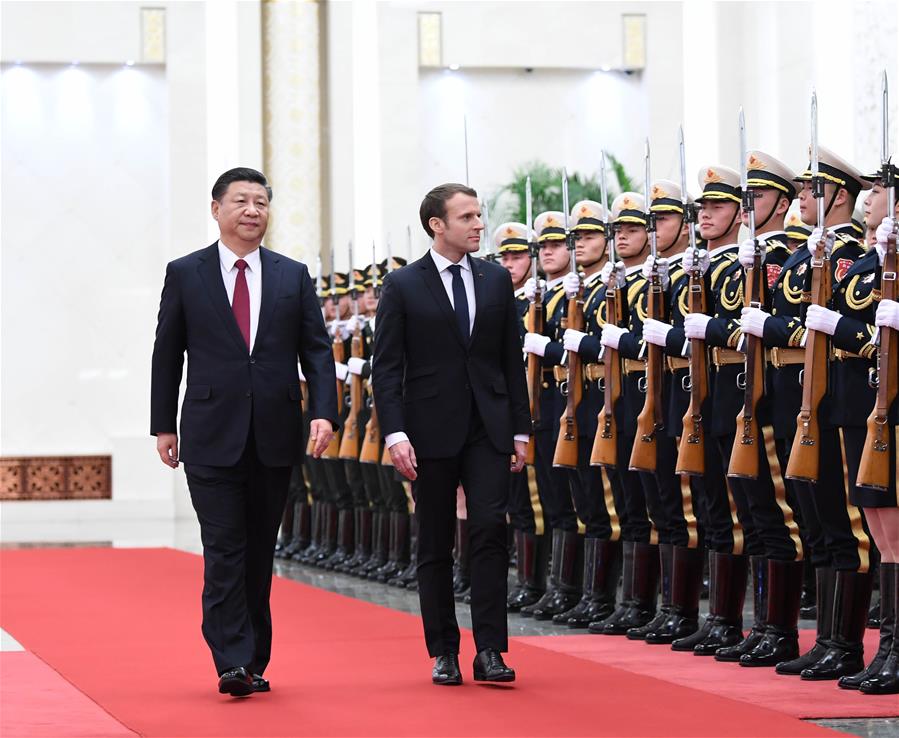 CHINA-BEIJING-XI JINPING-FRANCE-MACRON-TALKS (CN)