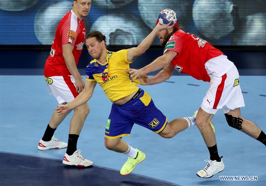 (SP)CROATIA-ZAGREB-HANDBALL-EHF EURO 2018-SEMIFINAL-SWE VS DEN