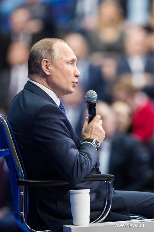 RUSSIA-MOSCOW-PUTIN-PRESIDENTIAL ELECTION-SPEECH