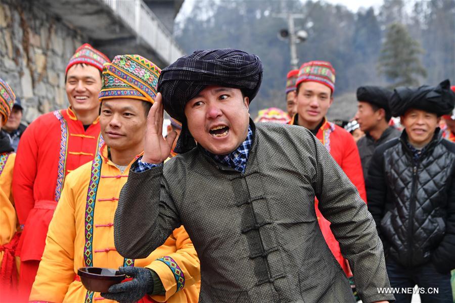 CHINA-HUNAN-XIANGXI-MIAO ETHNIC GROUP-WEDDING (CN)