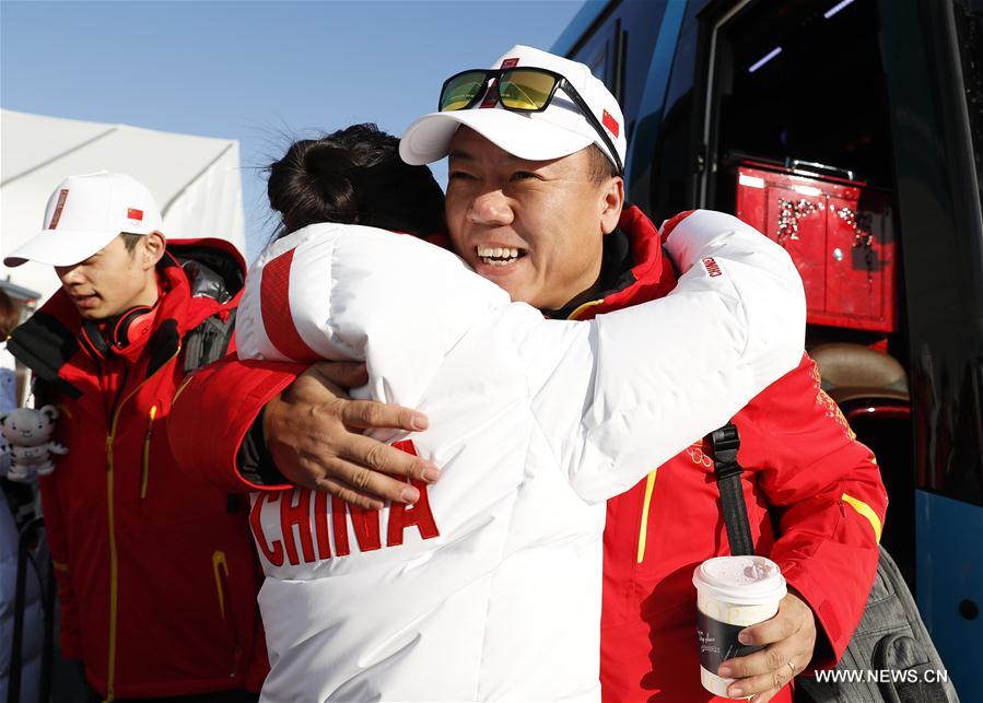 (SP)OLY-SOUTH KOREA-PYEONGCHANG-CHINESE DELEGATION ARRIVAL