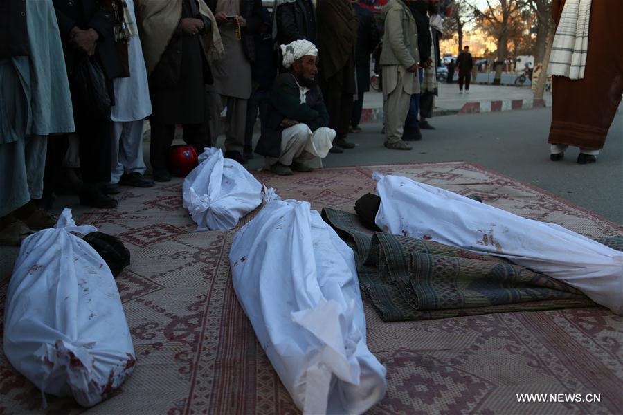 AFGHANISTAN-GHAZNI-AIRSTRIKE-CHILDREN