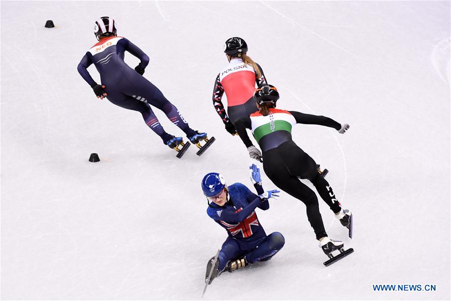 (SP)OLY-SOUTH KOREA-PYEONGCHANG-SHORT TRACK-LADIES' 1000M-HEAT