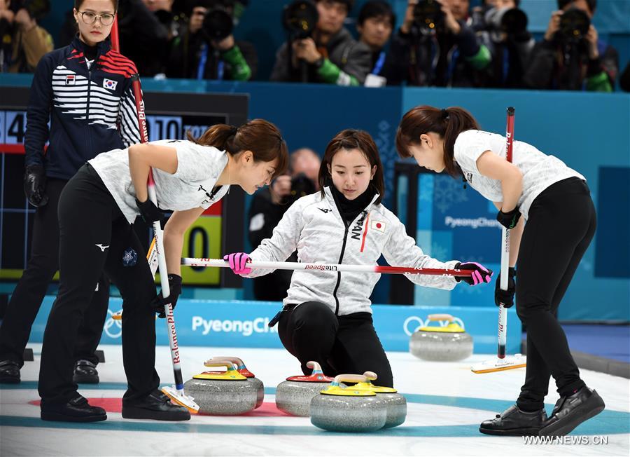 (SP)OLY-SOUTH KOREA-PYEONGCHANG-CURLING-WOMEN-SEMI-FINAL-JPN VS KOR