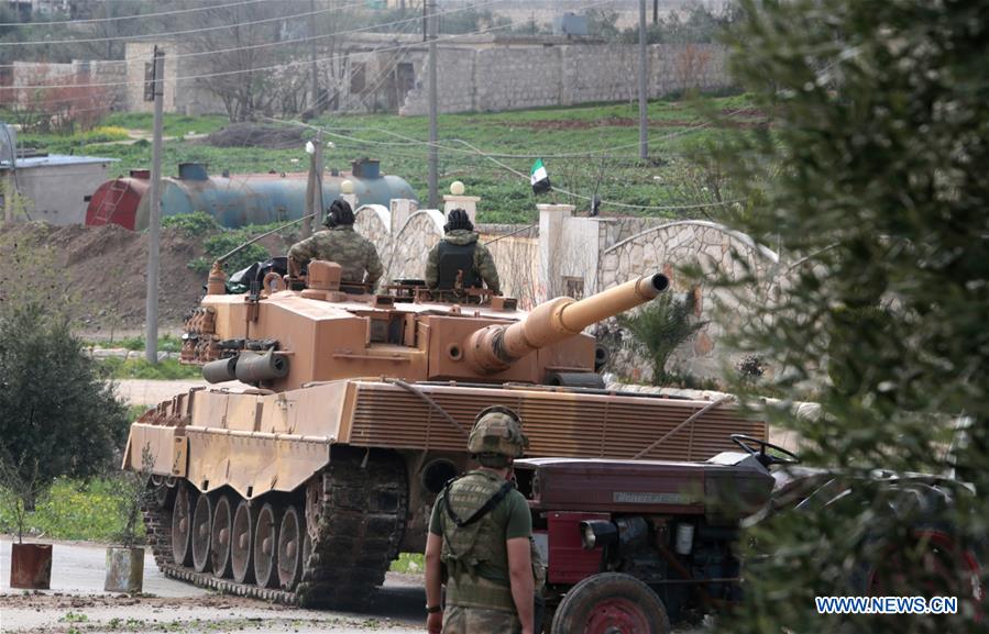 SYRIA-AFRIN-CHECKPOINT-TURKISH MILITARY