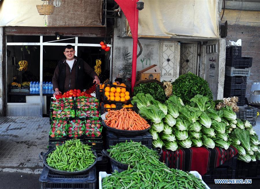 SYRIA-DAMASCUS-EASTERN GHOUTA-DAILY LIFE