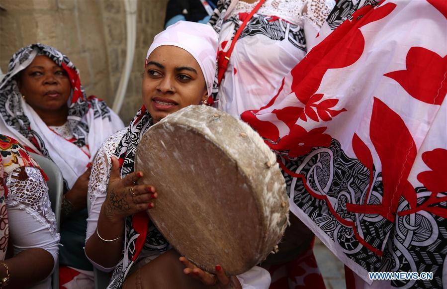 MIDEAST-JERICHO-NABI MUSA-FESTIVAL