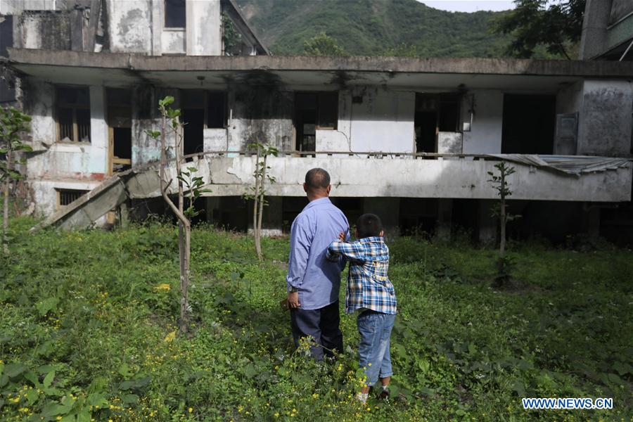 CHINA-SICHUAN-BEICHUAN-EARTHQUAKE-DECADE-MOURNING (CN)