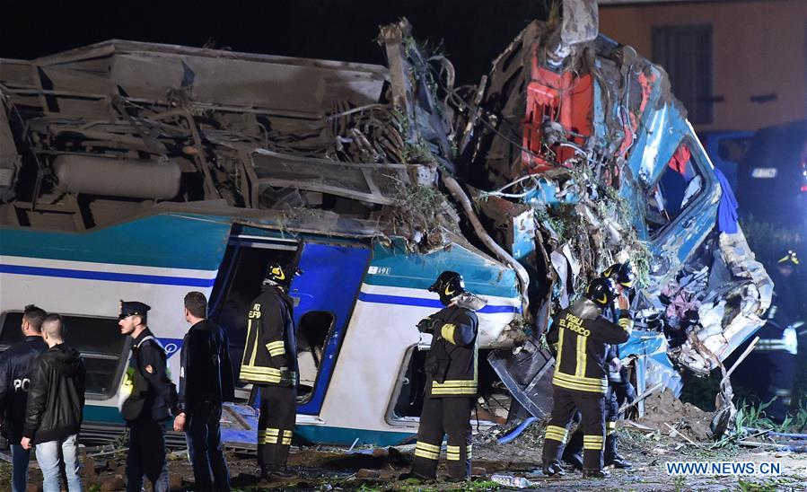 ITALY-TRAIN INCIDENT