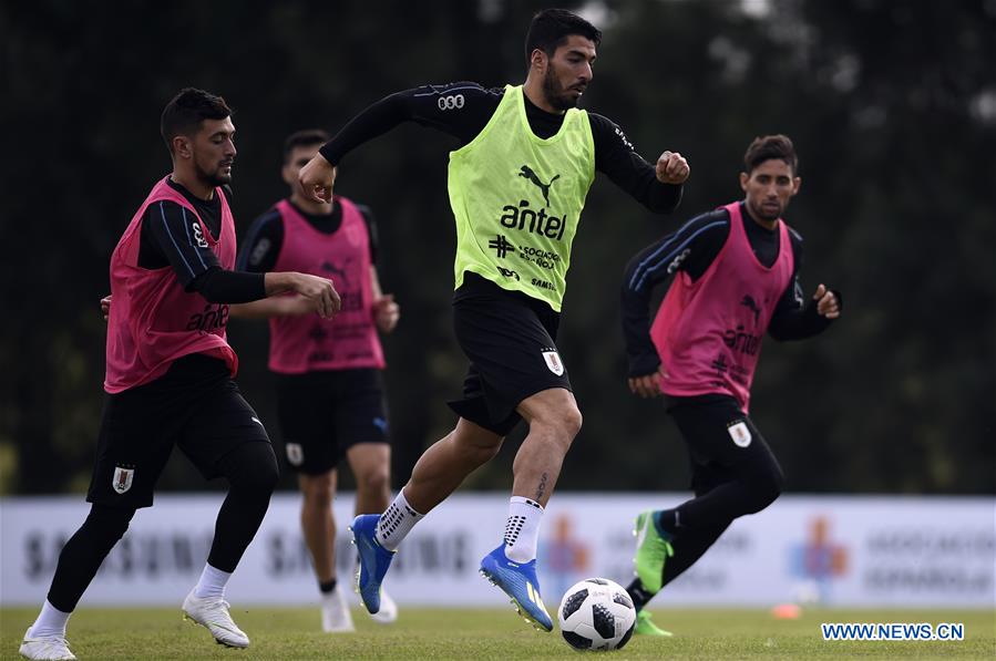 (SP)URUGUAY-CANELONES-WORLD CUP-TRAINING