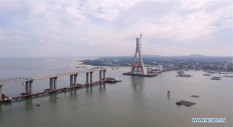 CHINA-HAINAN-PUQIAN BRIDGE-CONSTRUCTION (CN)