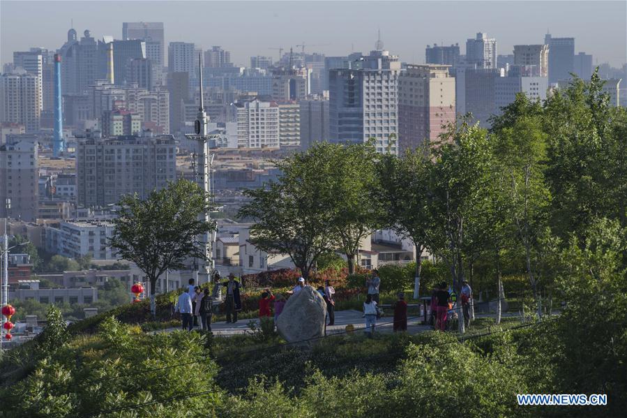 CHINA-XINJIANG-URUMQI-AFFORESTATION (CN)