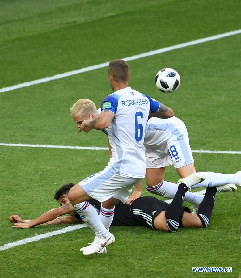 (SP)RUSSIA-MOSCOW-2018 WORLD CUP-GROUP D-ARGENTINA VS ICELAND