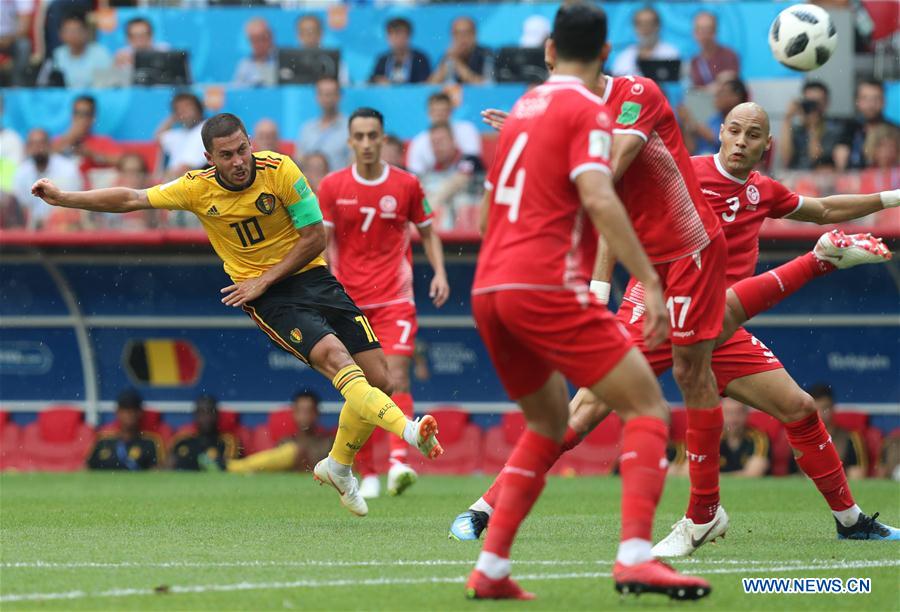 (SP)RUSSIA-MOSCOW-2018 WORLD CUP-GROUP G-BELGIUM VS TUNISIA