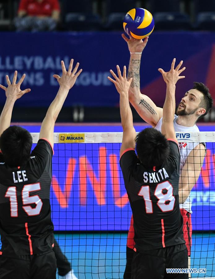 (SP)CHINA-JIANGMEN-VOLLEYBALL-FIVB NATIONS LEAGUE-MEN (CN)