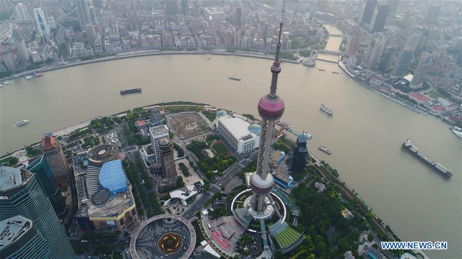 CHINA-SHANGHAI-PUDONG-AERIAL VIEW (CN)