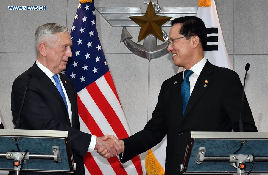 SOUTH KOREA-U.S.-DEFENSE CHIEFS-TALKS