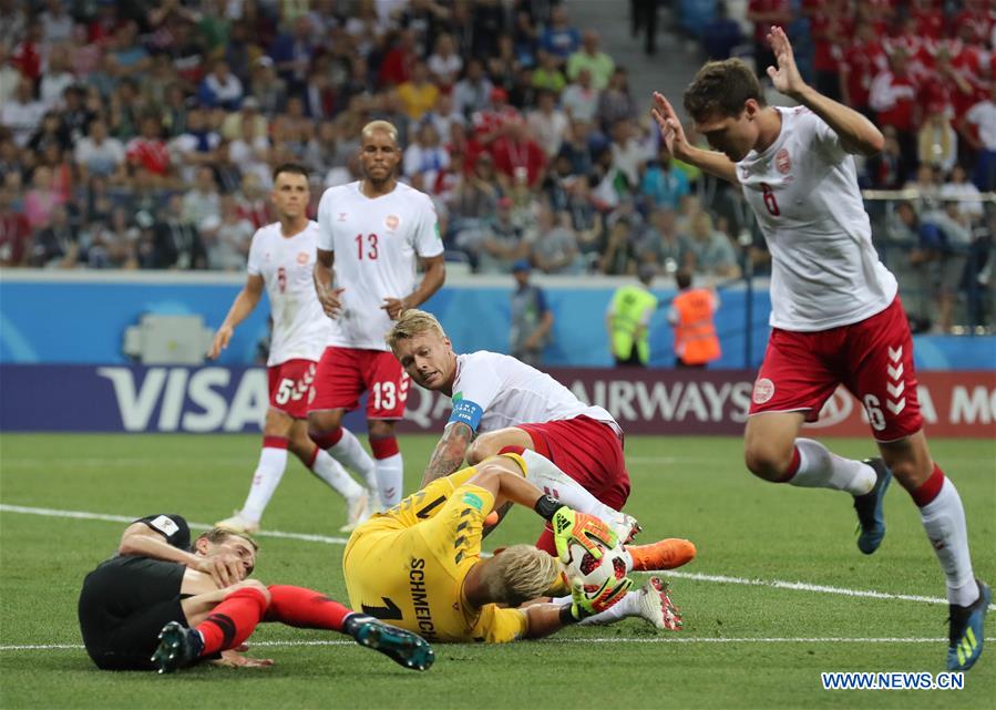 (SP)RUSSIA-NIZHNY NOVGOROD-2018 WORLD CUP-ROUND OF 16-CROATIA VS DENMARK