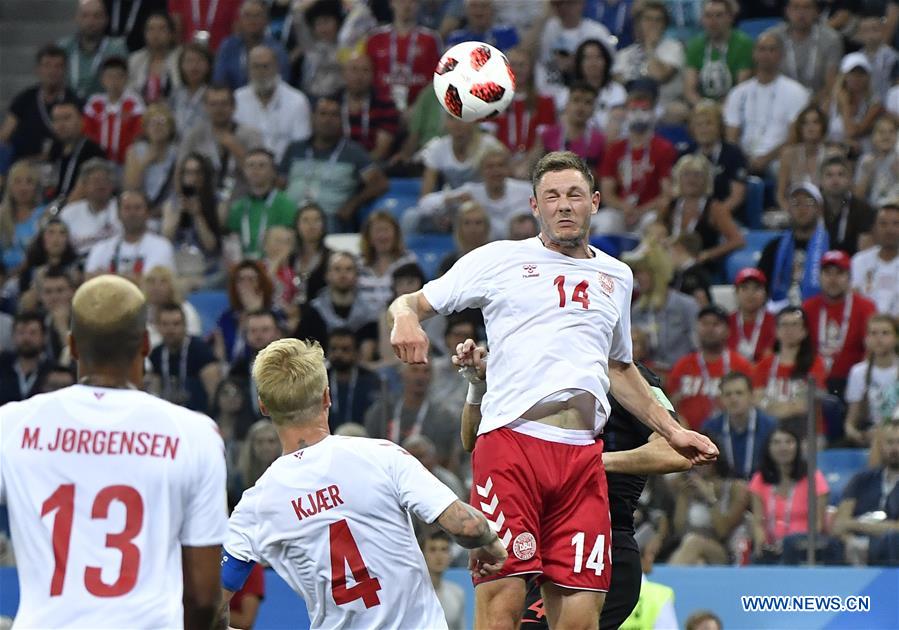 (SP)RUSSIA-NIZHNY NOVGOROD-2018 WORLD CUP-ROUND OF 16-CROATIA VS DENMARK