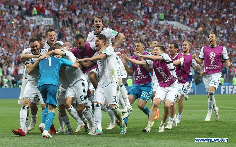 (SP)RUSSIA-MOSCOW-2018 WORLD CUP-ROUND OF 16-SPAIN VS RUSSIA