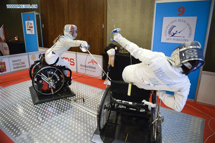 (SP)POLAND-WARSAW-WHEELCHAIR FENCING WORLD CUP