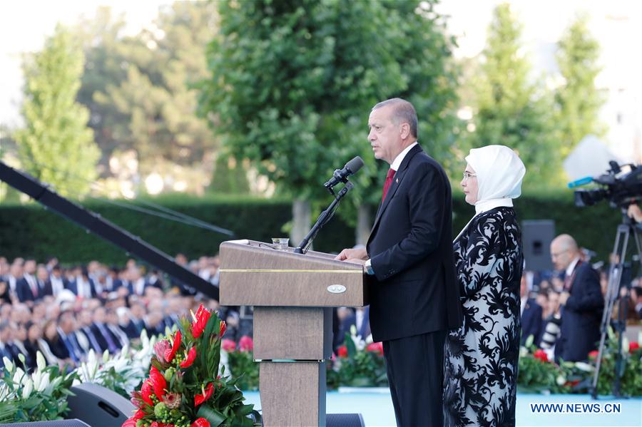 TURKEY-ANKARA-ERDOGAN-CEREMONY