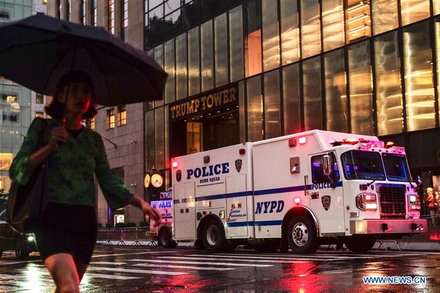 U.S.-NEW YORK-TRUMP TOWER-SUSPICIOUS PACKAGES