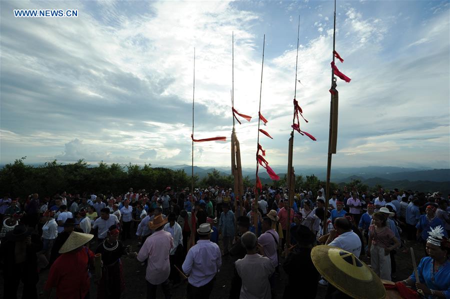 #CHINA-GUIZHOU-MIAO ETHNIC GROUP-QIYU FESTIVAL (CN*)