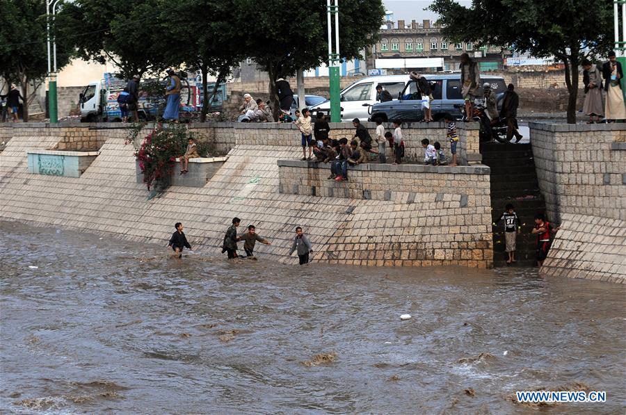 YEMEN-SANAA-HEAVY RAIN 