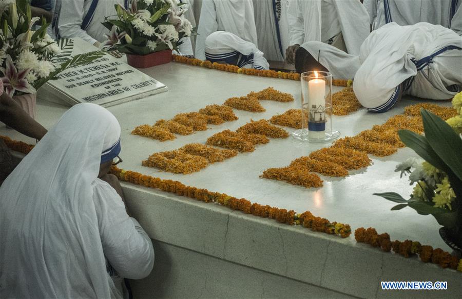 INDIA-KOLKATA-MOTHER TERESA-ANNIVERSARY