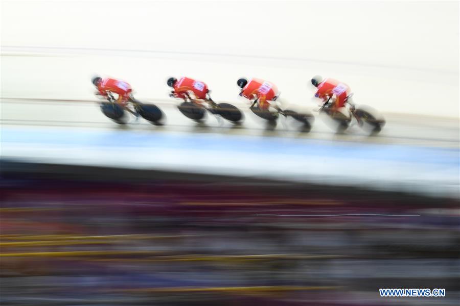 (SP)INDONESIA-JAKARTA-ASIAN GAMES-CYCLING TRACK