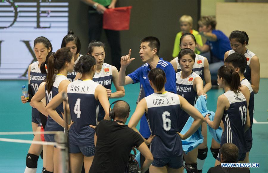 (SP)SWITZERLAND-MONTREUX-VOLLEYBALL-CHINA VS ITALY