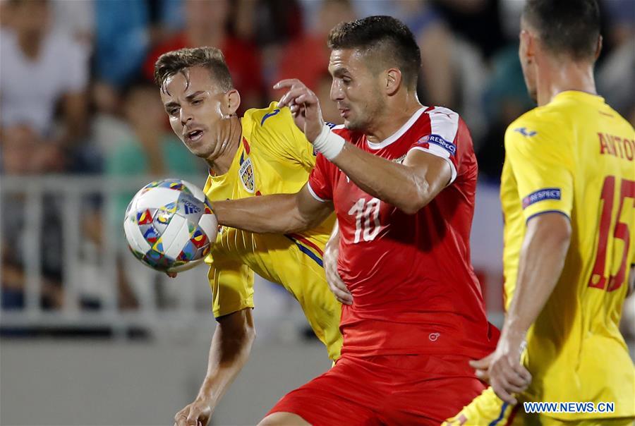 (SP)SERBIA-BELGRADE-FOOTBALL-UEFA-SERBIA VS ROMANIA