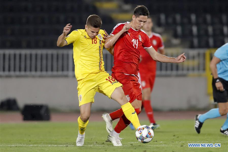 (SP)SERBIA-BELGRADE-FOOTBALL-UEFA-SERBIA VS ROMANIA