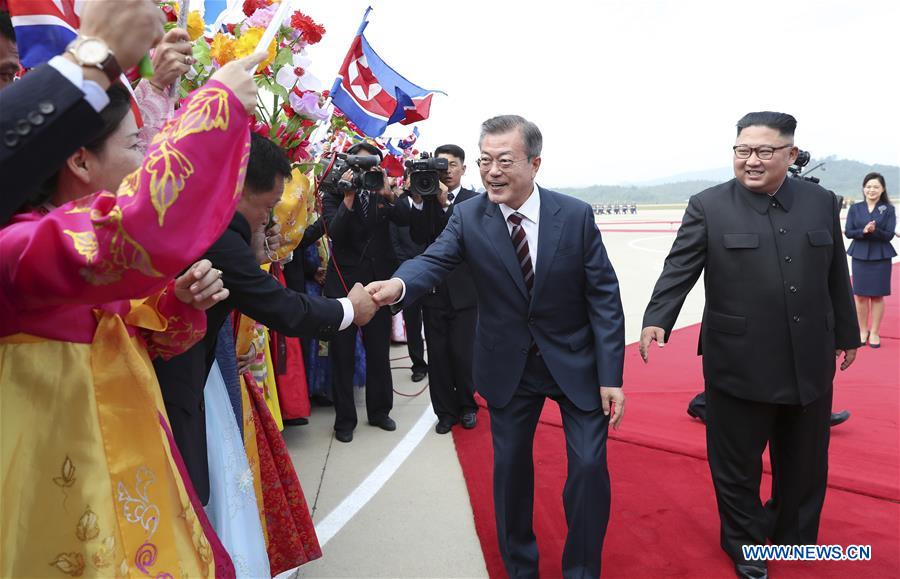 DPRK-SOUTH KOREAN PRESIDENT-ARRIVAL