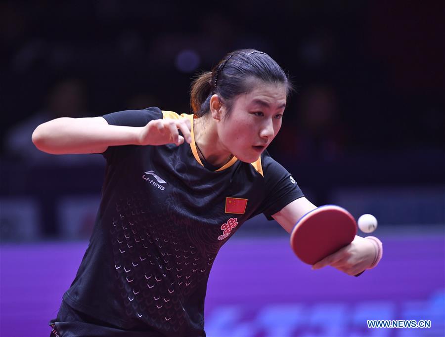 (SP)CHINA-CHENGDU-TABLE TENNIS-ITTF WOMEN'S WORLD CUP-QUARTERFINALS (CN)