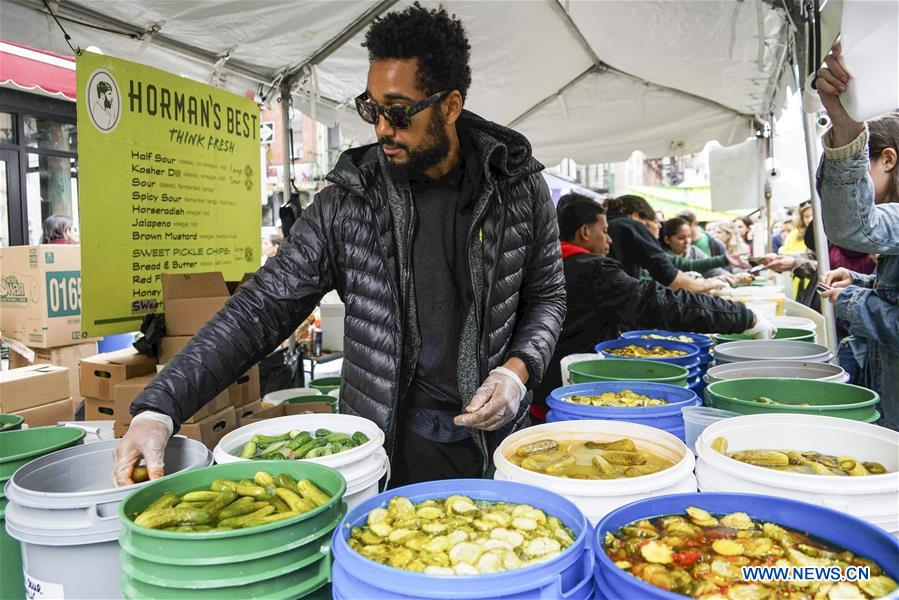 U.S.-NEW YORK-PICKLE DAY