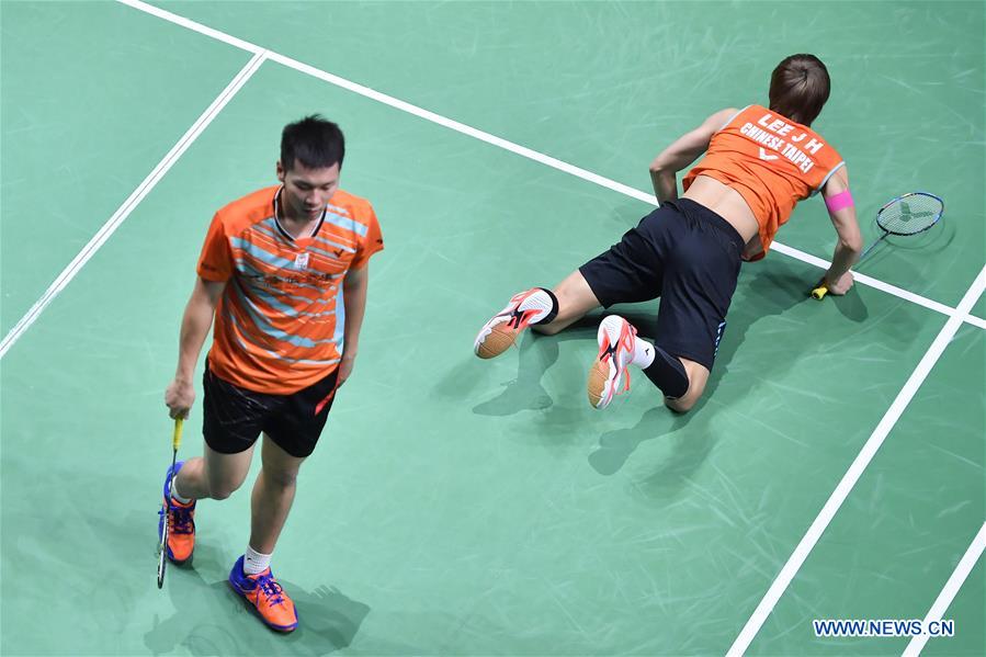 (SP)FRANCE-PARIS-BADMINTON-FRENCH OPEN-SEMIFINALS-MEN'S DOUBLES