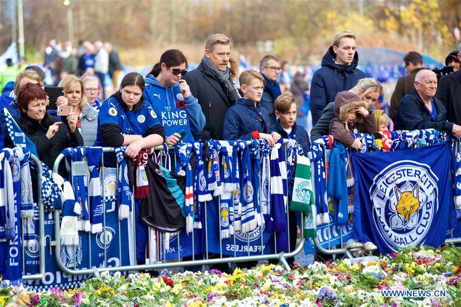 (SP)BRITAIN-LEICESTER-FOOTBALL-ENGLISH PREMIER LEAGUE-LEICESTER CITY FC VS BURNLEY FC