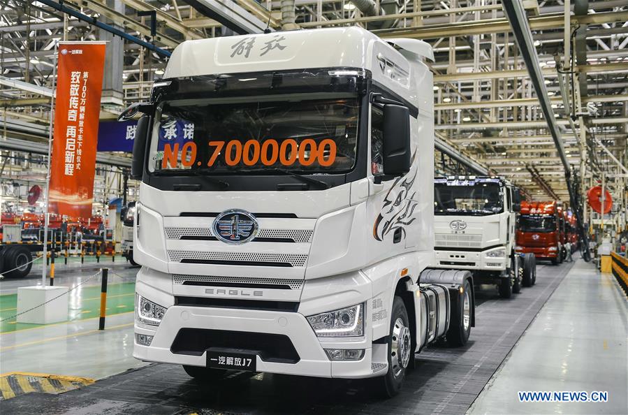 CHINA-JILIN-CHANGCHUN-JIEFANG TRUCK-7 MILLIONTH (CN)