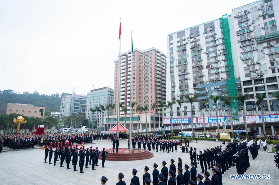 CHINA-MACAO-19TH ANNIVERSARY-RETURN TO MOTHERLAND (CN)