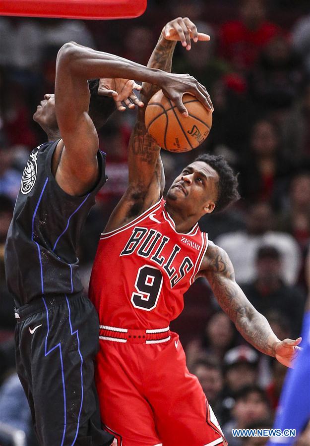 (SP)US-MILWAUKEE-BASKETBALL-NBA-BULLS VS MAGIC