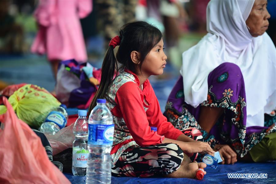 INDONESIA-BANTEN-TSUNAMI-TEMPORARY SHELTER