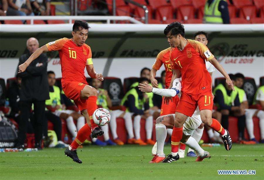 (SP)UAE-ABU DHABI-SOCCER-AFC ASIAN CUP 2019-GROUP C-CHN VS PHI