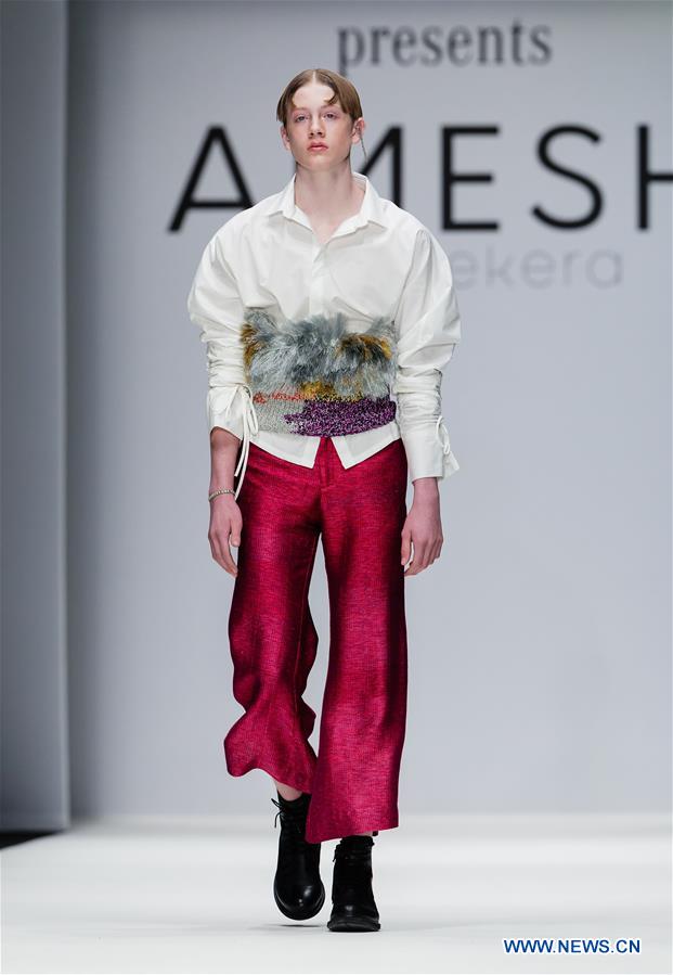 GERMANY-BERLIN-FASHION WEEK-AMESH WIJESEKERA