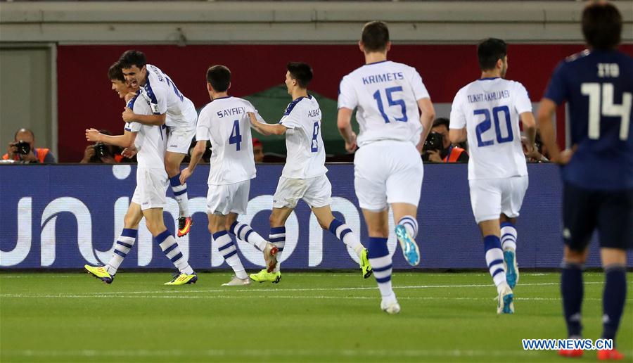 (SP)UAE-AL AIN-SOCCER-AFC ASIAN CUP 2019-GROUP F-JAPAN VS UZBEKISTAN