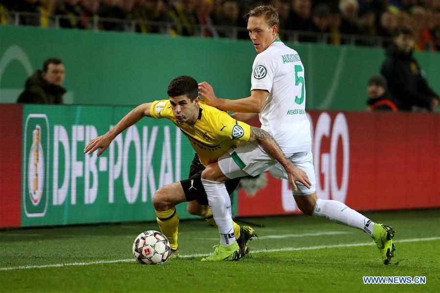 (SP)GERMANY-DORTMUND-SOCCER-GERMAN CUP-BORUSSIA DORTMUND VS SV WERDER BREMEN